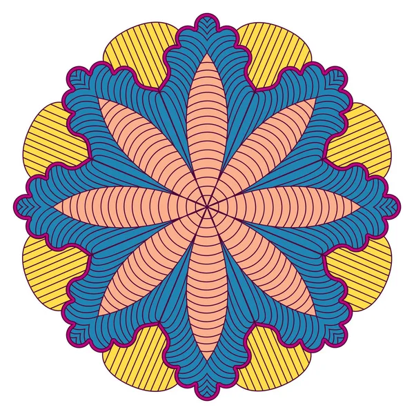 Mandala vintage decorativo — Archivo Imágenes Vectoriales