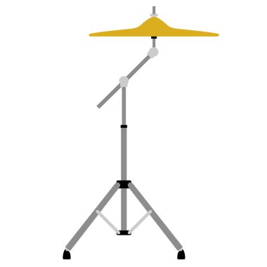 İzole kaza-ride simgesi. Müzik aleti