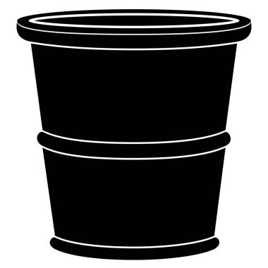 Boş çiçek pot simgesi