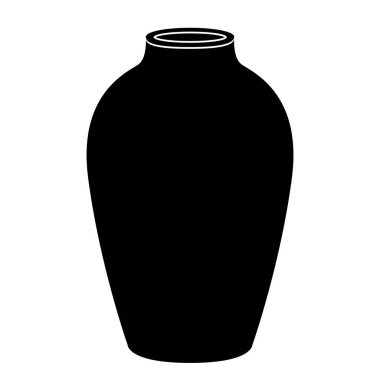 Boş çiçek pot simgesi