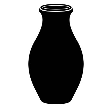 Boş çiçek pot simgesi