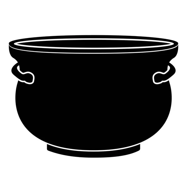 Üres virág pot ikon — Stock Vector