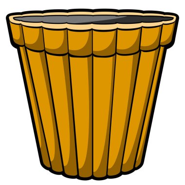 Boş çiçek pot simgesi