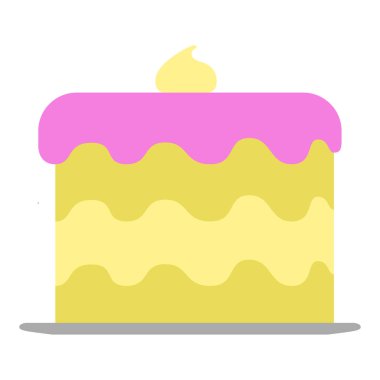 doğum günü pastası simgesi