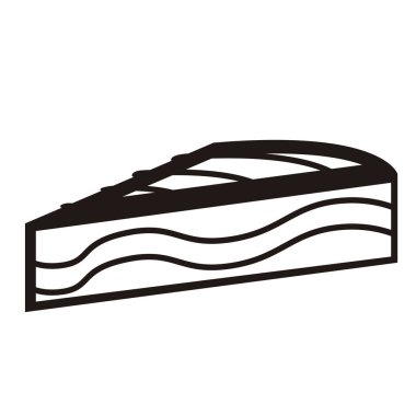 Doğum günü pastası simgesi parçası