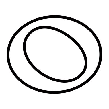 İzole bütün notu. Müzik Notası