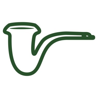 İzole yasaktır boru simgesi. Patrick günü