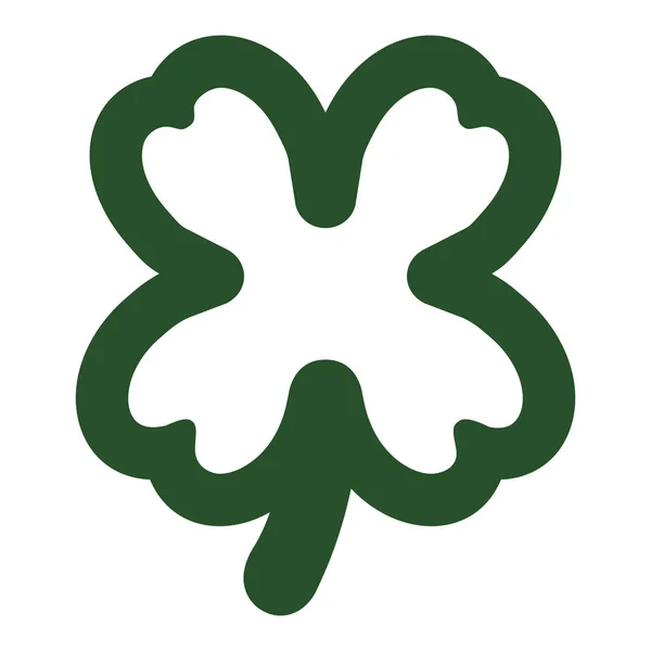 Four leaf clover — Stock Vector