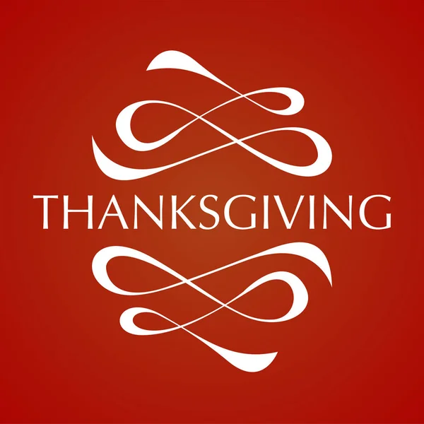 Joyeux Thanksgiving Carte — Image vectorielle