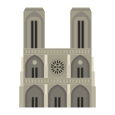 İzole Notre Dame Katedrali