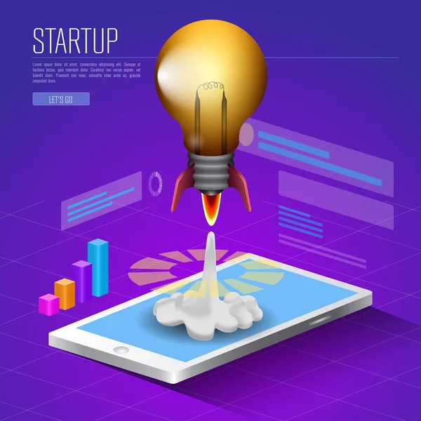 Εικονογράφηση Startup επιχειρήσεις — Διανυσματικό Αρχείο