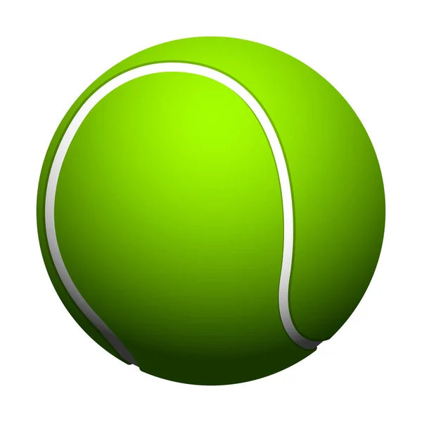 Gerçekçi tenis topu — Stok Vektör