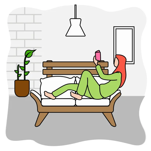 Personne en état de relaxation — Image vectorielle