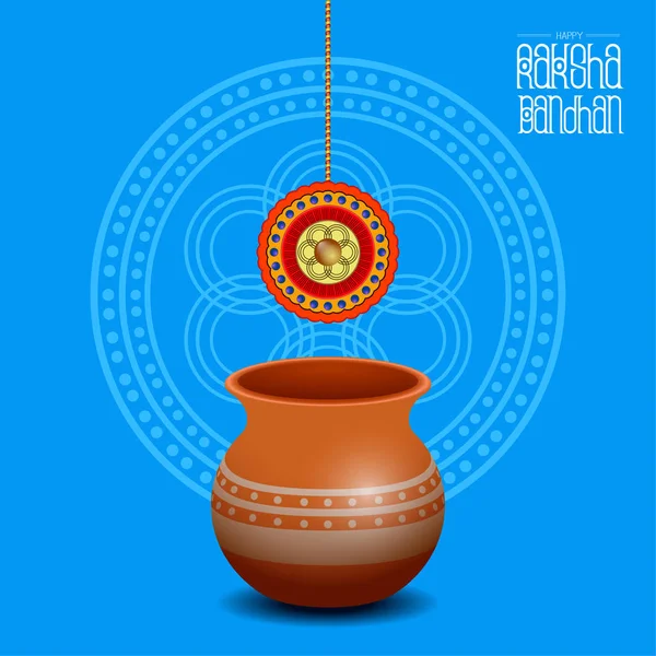 Raksha bandhan affiche — Image vectorielle