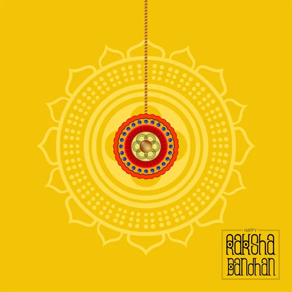 Raksha bandhan affiche — Image vectorielle