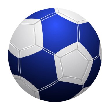 izole gerçekçi futbol topu