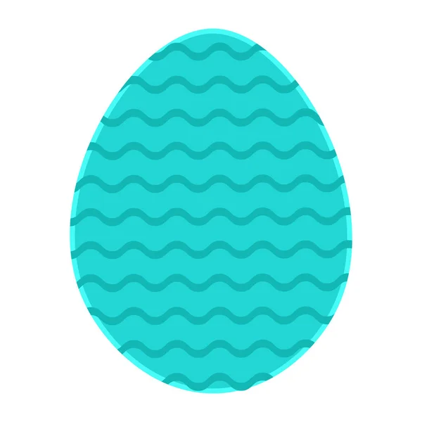 Ikona velikonočního vajíčka — Stockový vektor