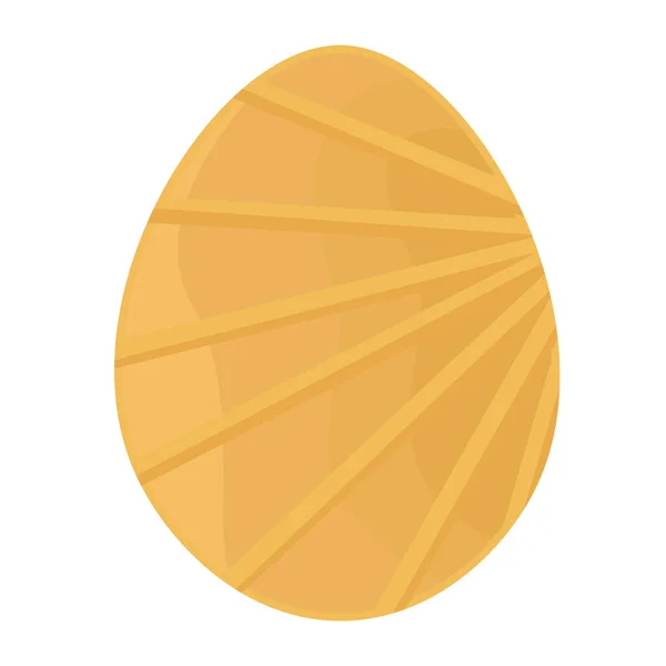 Icono de huevo de Pascua — Vector de stock