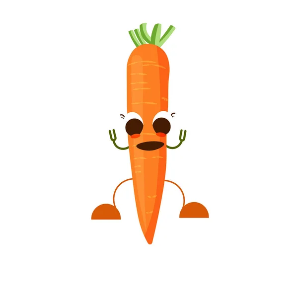 การ์ตูนแครอทแยก — ภาพเวกเตอร์สต็อก