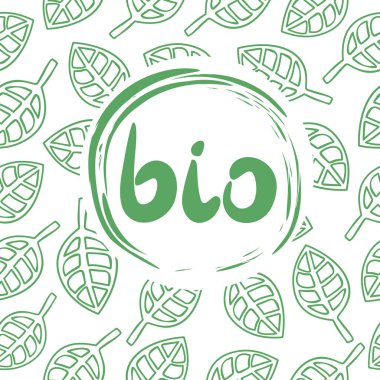 Yeşil yazıt Bio, el ile yapılan