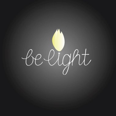 El yazı karanlıkta yanan ateşin yanında yapılan ışık,