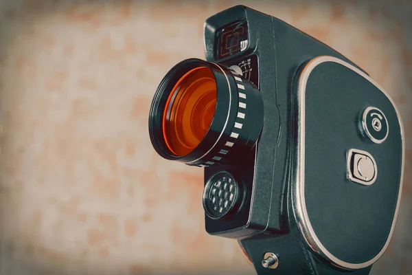 Old movie camera — Stock Photo, Image