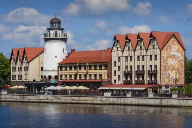 Kaliningrad şehir görünümünü