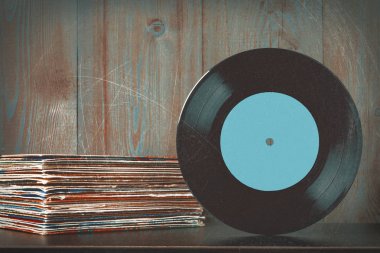 eski vinil kaydı