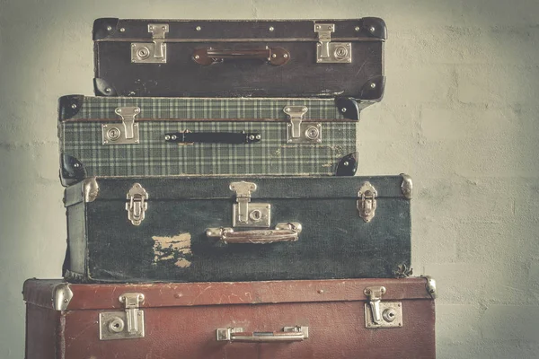Παλιά βαλίτσες — Φωτογραφία Αρχείου