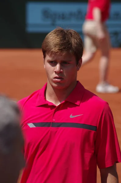 Tennisspieler Ryan Harrison 2012 Campeonato Mundial Equipe Dusseldorf Alemanha — Fotografia de Stock