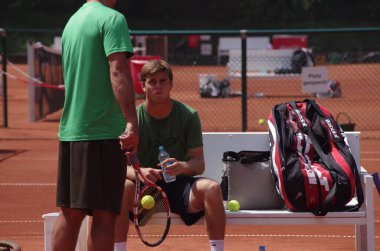Tennisspieler Ryan Harrison, 2012, Dünya Takım Şampiyonası, Düsseldorf / Almanya