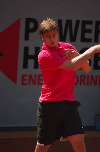 Tennisspieler Ryan Harrison 2012 Campeonato Mundial Equipe Dusseldorf Alemanha — Fotografia de Stock