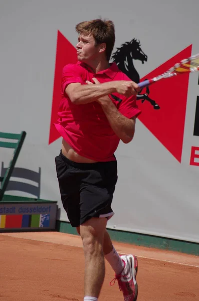 Tennisspieler Ryan Harrison 2012 Campeonato Mundial Equipe Dusseldorf Alemanha — Fotografia de Stock