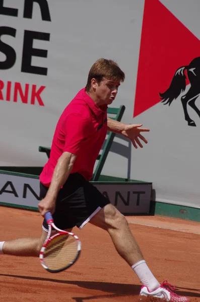 Tennisspieler Ryan Harrison 2012 Campeonato Mundial Equipe Dusseldorf Alemanha — Fotografia de Stock