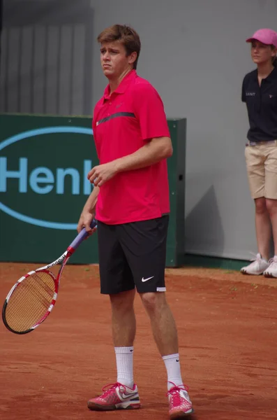 Tennisspieler Ryan Harrison 2012 Campeonatos Mundiales Equipos Düsseldorf Alemania — Foto de Stock