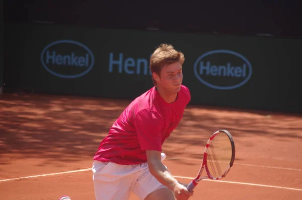 Tennisspieler Ryan Harrison 2012 Wereldkampioenschap Team Düsseldorf Duitsland — Stockfoto