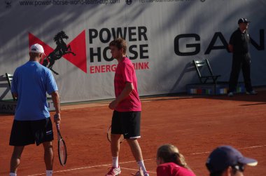 Tennisspieler Ryan Harrison, 2012, Dünya Takım Şampiyonası, Düsseldorf / Almanya