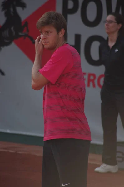 Tennisspieler Ryan Harrison 2012 Wereldkampioenschap Team Düsseldorf Duitsland — Stockfoto