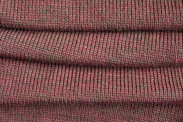 褐色针织物 褶皱织物 — 图库照片