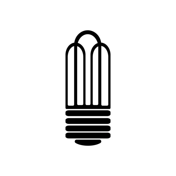 Ícone da lâmpada. Ilustração vetorial —  Vetores de Stock