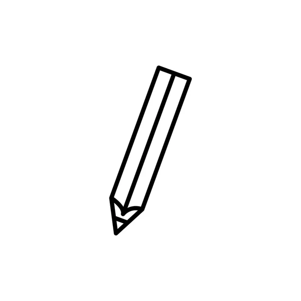Значок карандаша. векторная иллюстрация — стоковый вектор