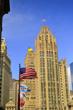 Illinois Devlet bayrağı, bayrak ve Chicago bayrak