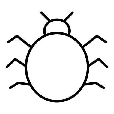 Hata satırı simgesi. Vektör basit en az 96 x 96 piktogram