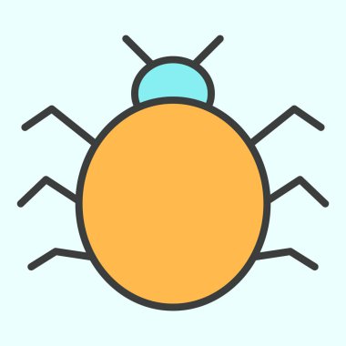 Hata satırı simgesi. Vektör basit en az 96 x 96 piktogram