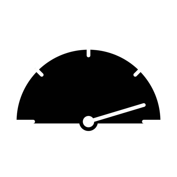 Icône de compteur de vitesse. Pictogramme vectoriel minimal simple 96x96 — Image vectorielle