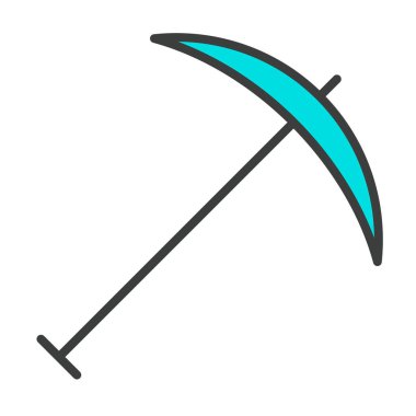 Satırı simgesi seçin. Vektör basit en az 96 x 96 piktogram