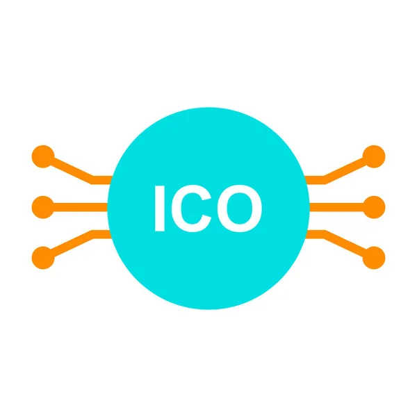 Linia ICO ikona. Piktogram wektor proste minimalne 96 x 96 — Wektor stockowy