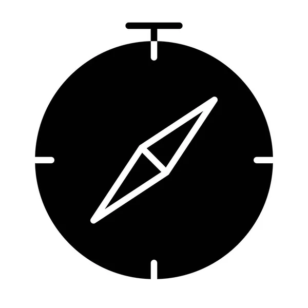 Kompass-Symbol. Vektor einfach minimal 96x96 Piktogramm — Stockvektor