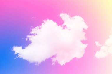 Yumuşak bulut arka plan 