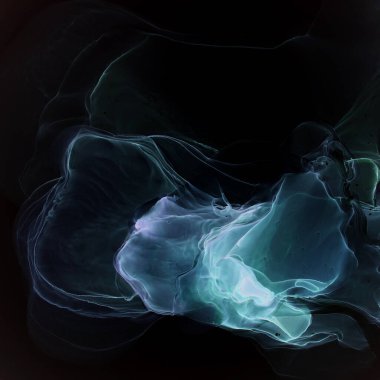 Siyah arka planda bir resim. Alkol mürekkebi modern soyut resim, modern sanat. Resmin renkli ve soyut arkaplanı. Soyut renkli arkaplan, duvar kağıdı. Çağdaş sanat.